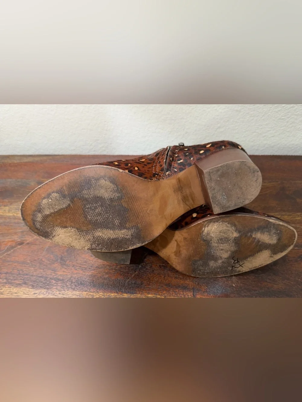 Madewell The Rosie Rich Brown Mutli Calf Hair size 10 women’s